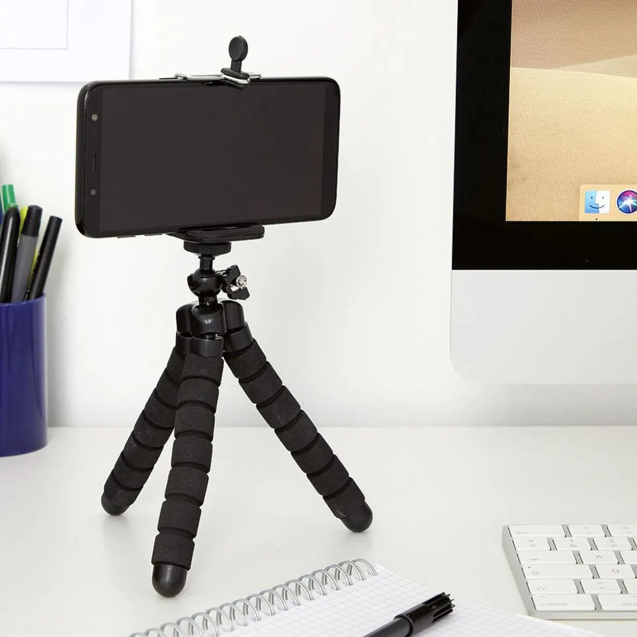 Trépied flexible pour téléphone