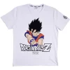 T-shirt Dragon Ball Z Goku coton blanc