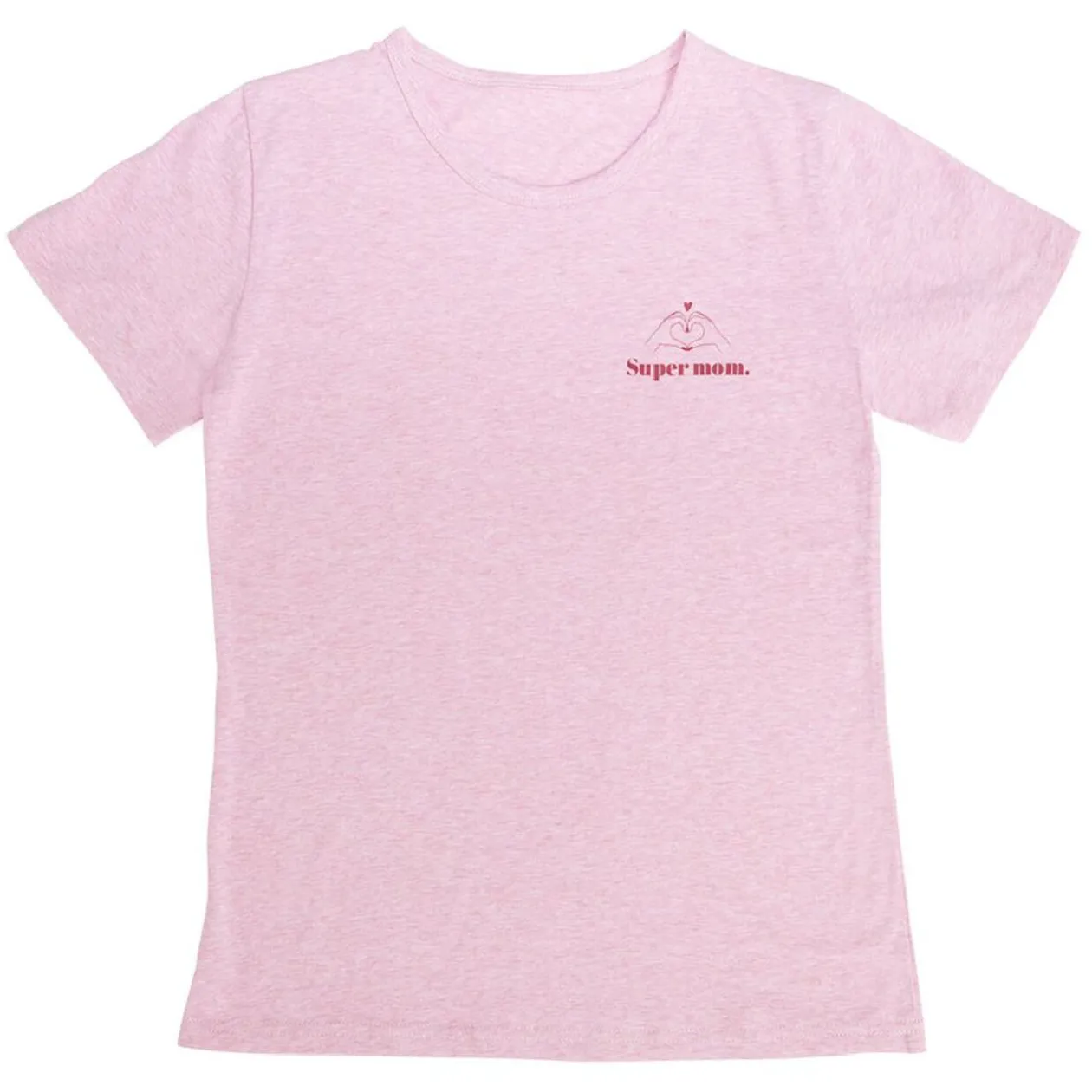 T-shirt Super mom rose