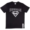 T-shirt Superman coton noir