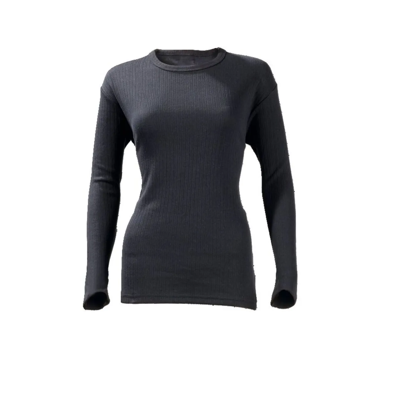 Tshirt thermique noir pour femme