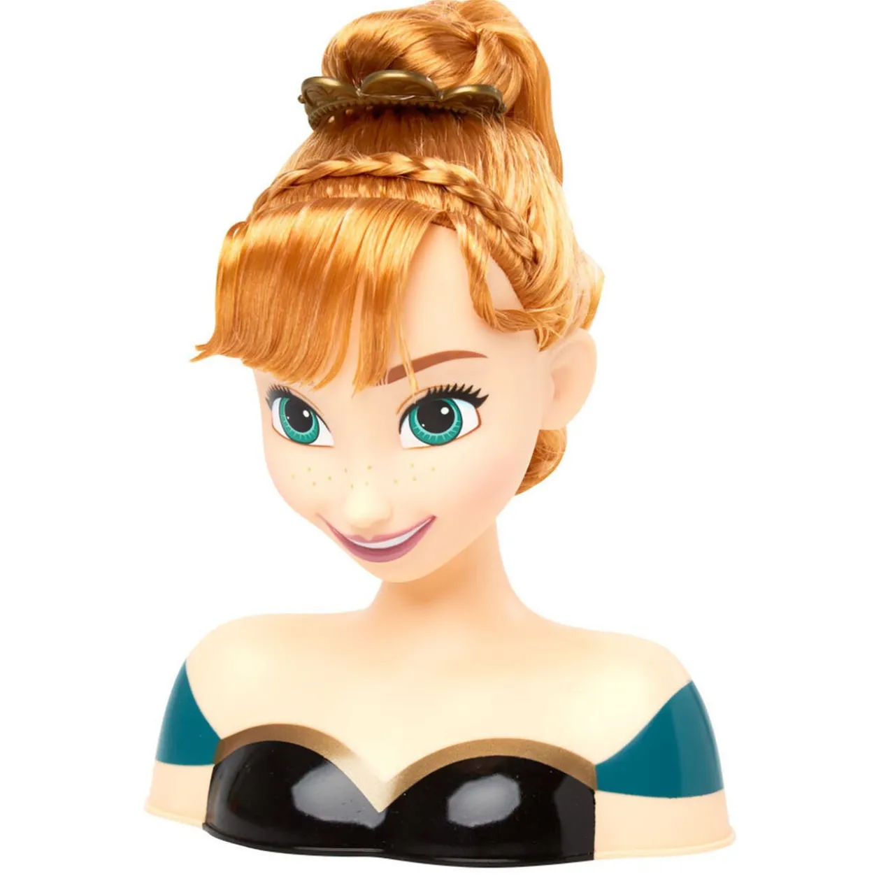 Tête à coiffer Anna Reine des neiges et accessoires