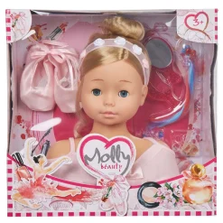 Tête à coiffer avec accessoires Molly