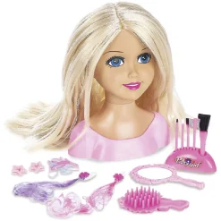 Tête à coiffer et ses 13 accessoires