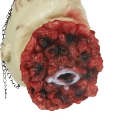 Tête coupée Halloween à suspendre