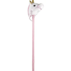 Tête de cheval à chevaucher blanc doré H90 cm