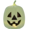 Tête de citrouille phosphorescente à led décoration Halloween