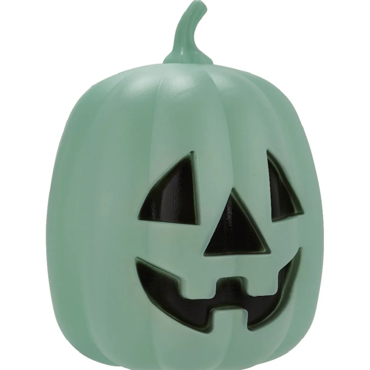 Tête de citrouille phosphorescente à led décoration Halloween