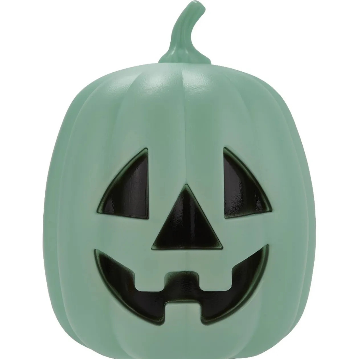 Tête de citrouille phosphorescente à led décoration Halloween