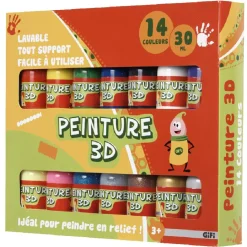 Tube de peinture 3D x14
