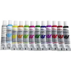 Tube de peinture gouache 12ml x12