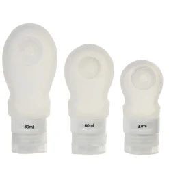 Tube de voyage silicone x3