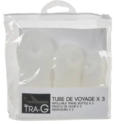 Tube de voyage silicone x3