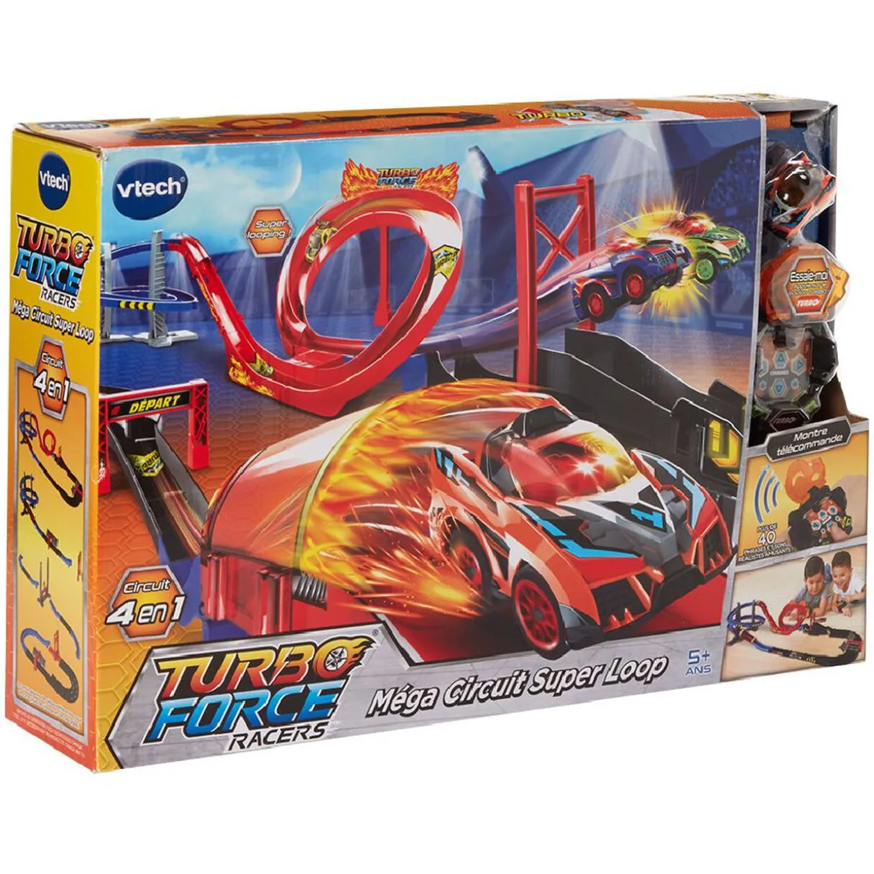 Turbo force racers mega circuit super loop