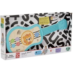 Ukulele sonore avec surface intéractive en bois