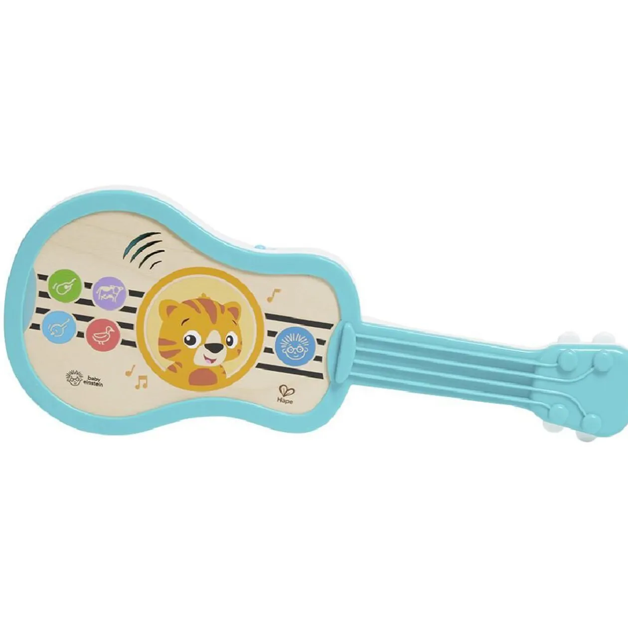 Ukulélé éveil bébé bleu