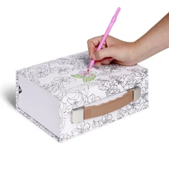 Valise à colorier 25x18xH9cm