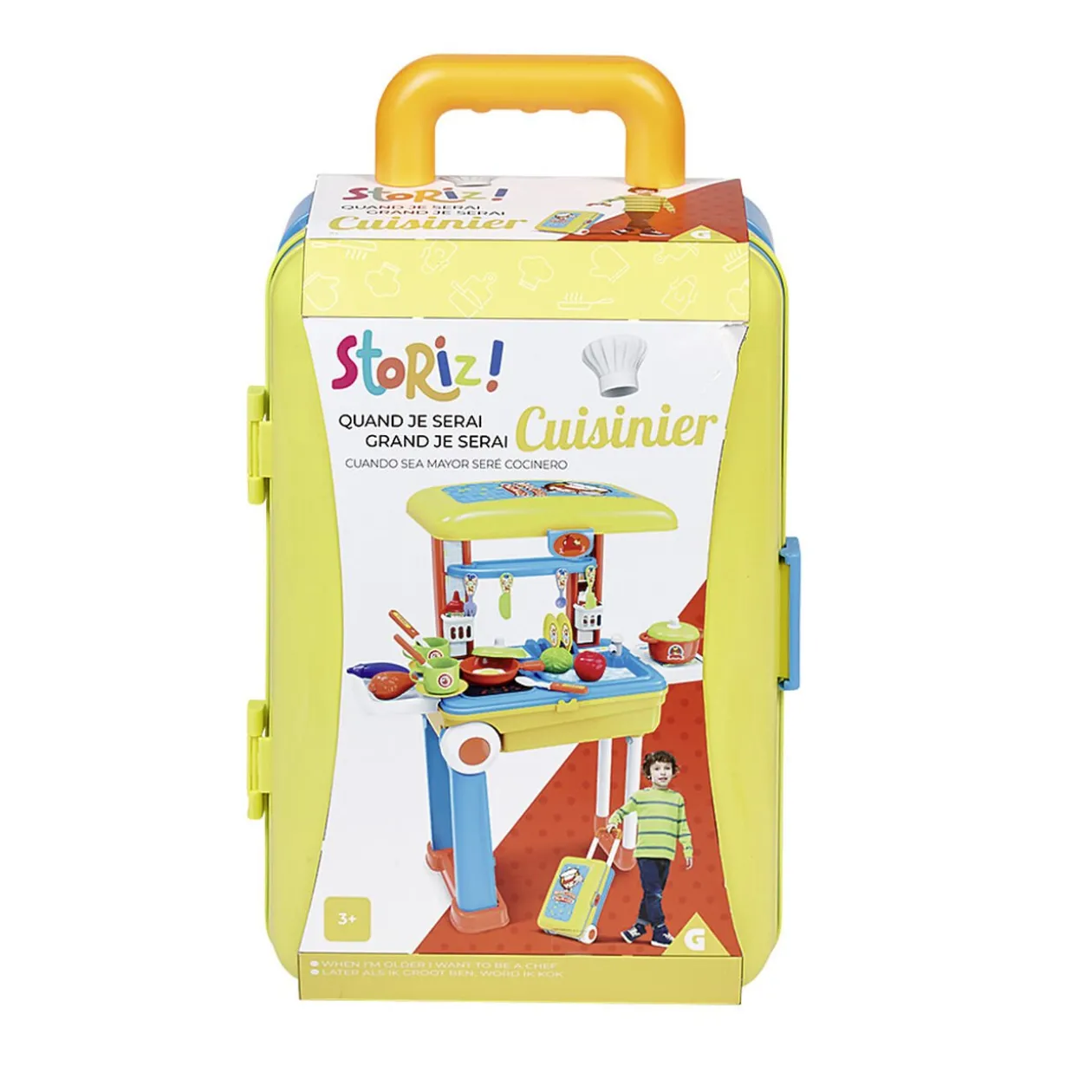 Valise 2 en 1 transformable Chef cuisinier