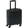 Valise cabine Low Cost 4 roues et poignées noir 36x20x45cm