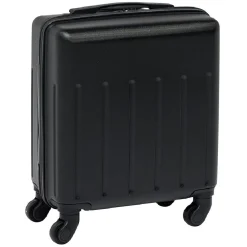 Valise cabine Low Cost 4 roues et poignées noir 36x20x45cm