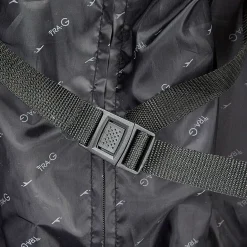 Valise cabine pliable polyester gris