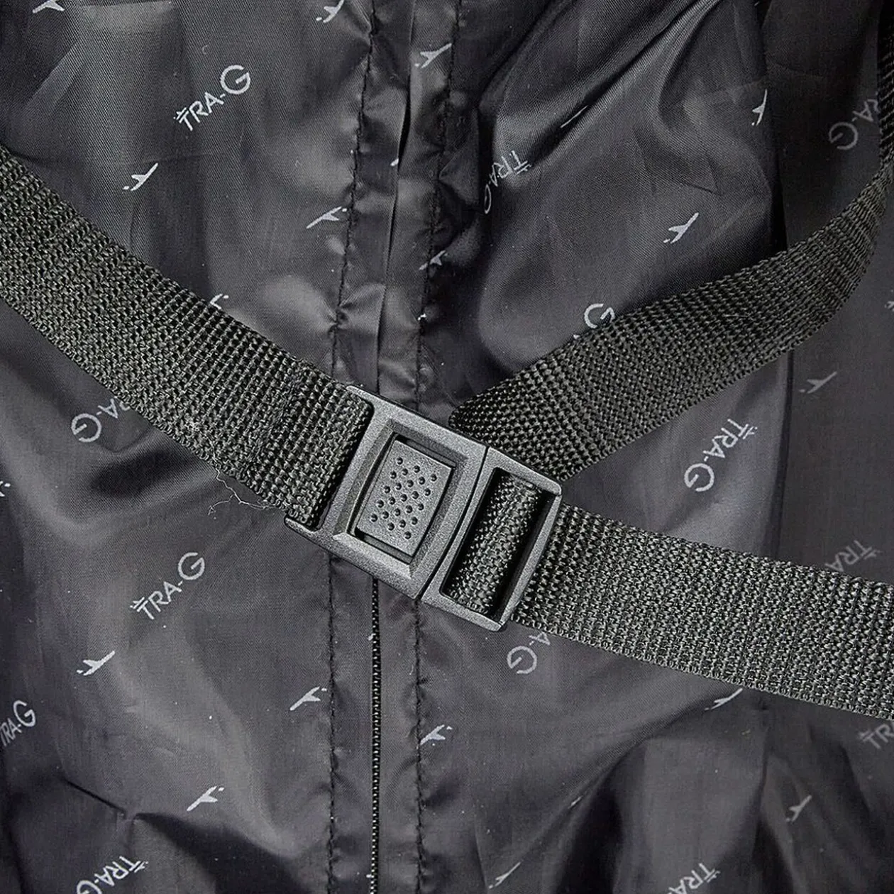 Valise cabine pliable polyester gris