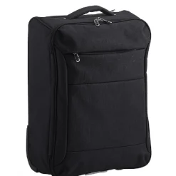 Valise cabine pliable polyester gris