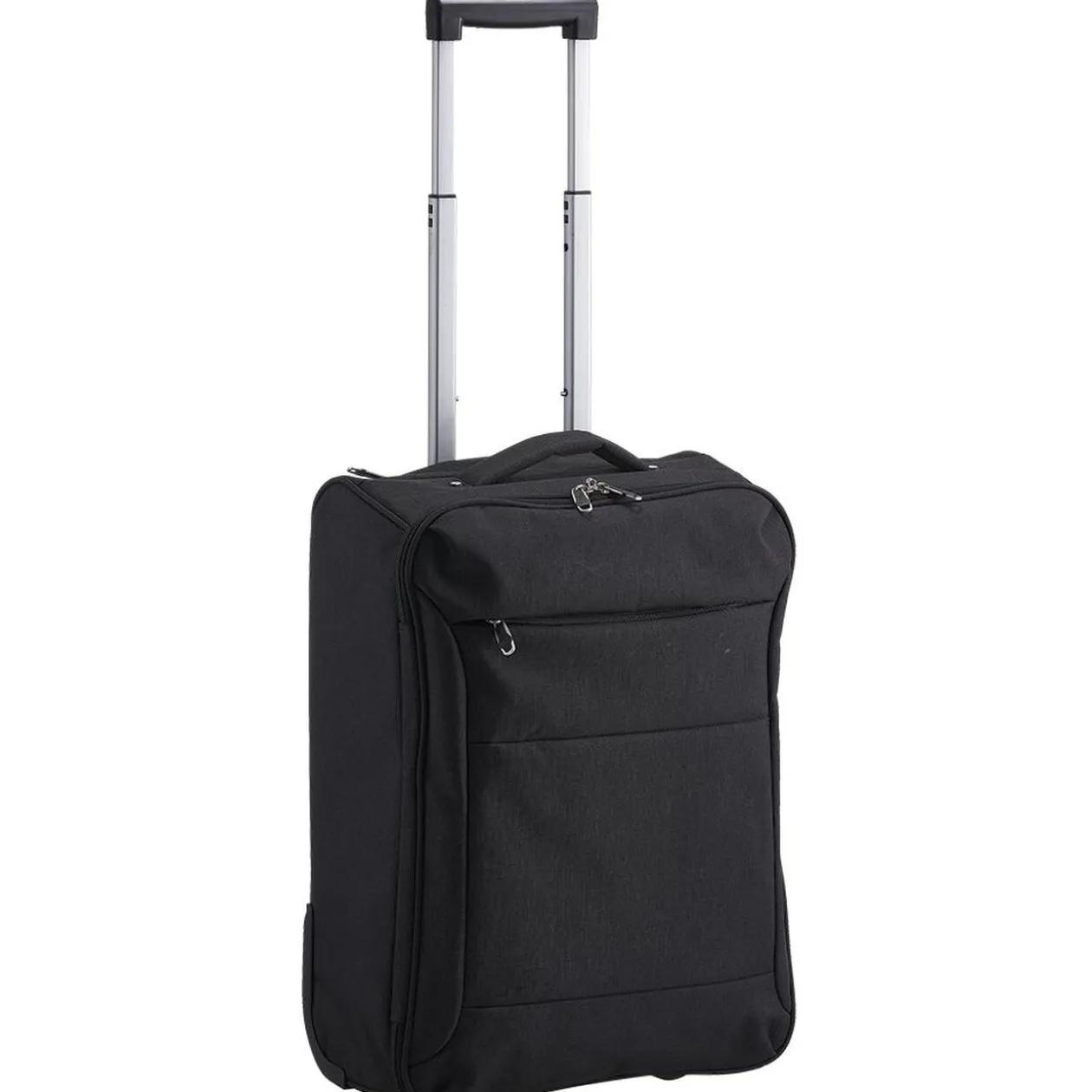 Valise cabine pliable polyester gris