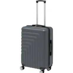 Valise cabine rigide bleu Moyen modèle 46x25xH66cm 61L