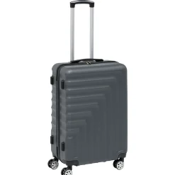 Valise cabine rigide bleu Moyen modèle 46x25xH66cm 61L