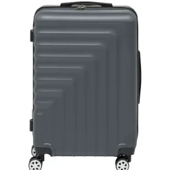 Valise cabine rigide bleu Moyen modèle 46x25xH66cm 61L