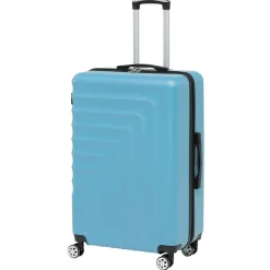 Valise cabine rigide bleu Grand modèle 51x28xH77cm 91L