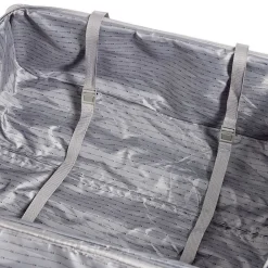 Valise cabine souple 30L polyester gris 35x21,5xH55cm