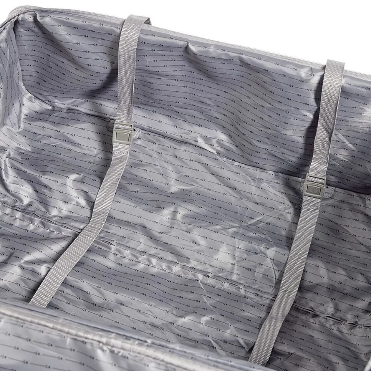 Valise cabine souple 30L polyester gris 35x21,5xH55cm