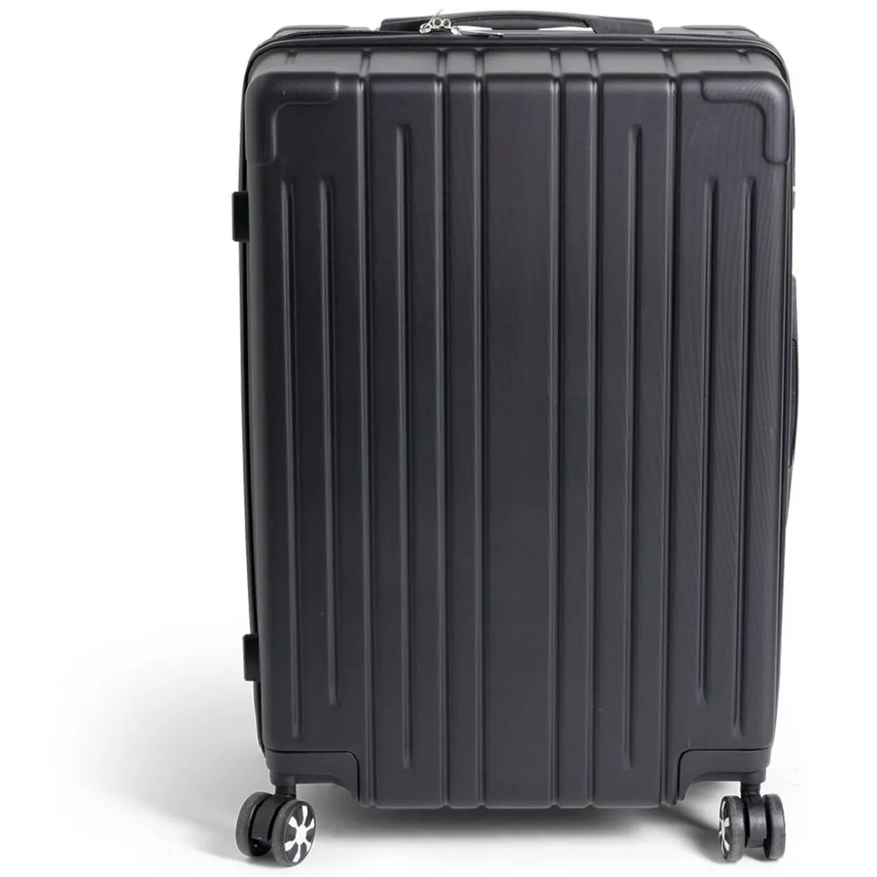 Valise cabine trolley à roulettes noir 61L moyen modèle