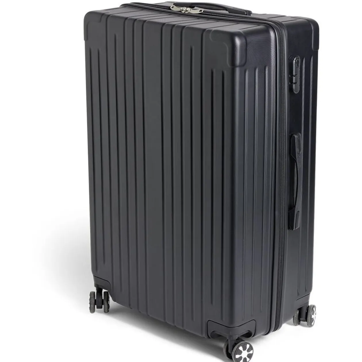 Valise cabine trolley à roulettes noir 61L moyen modèle