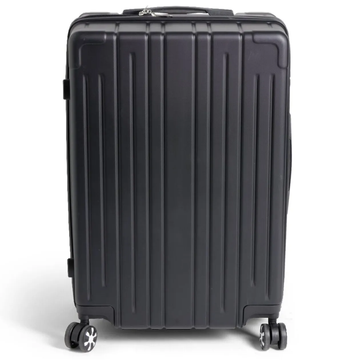 Valise cabine trolley à roulettes noir 61L moyen modèle