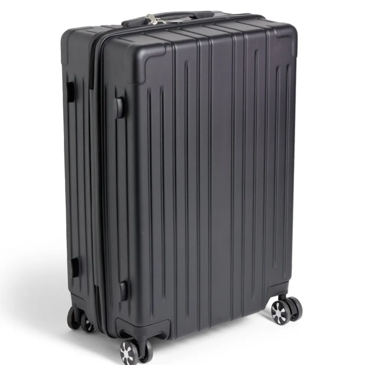 Valise cabine trolley à roulettes noir 61L moyen modèle