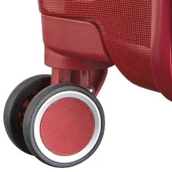 Valise incassable rouge M