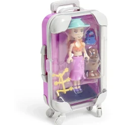 Valise mini poupée voyage - 3 modèles