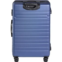 Valise rigide ABS bleu marine H.70 cm