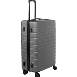 Valise rigide ABS gris H.70 cm
