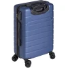 Valise rigide bleue L56xl38,5xH22cm