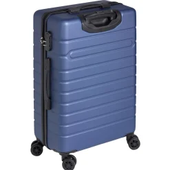Valise rigide bleue marine L66xl45xH25 cm