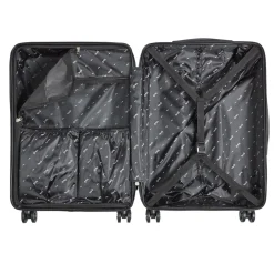 Valise rigide bleue marine L66xl45xH25 cm