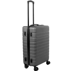Valise rigide grise L60xl31xH26 cm