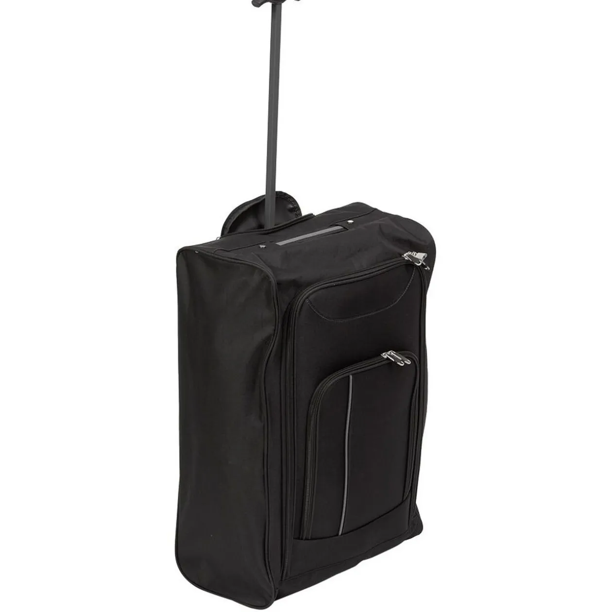 Valise souple moyenne 54L polyester noir L.60xl.40xH.22,5cm