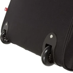 Valise souple moyenne 54L polyester noir L.60xl.40xH.22,5cm