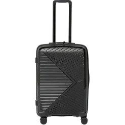 Valise sur roulettes noir H68 cm