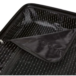 Valise sur roulettes noir H75 cm